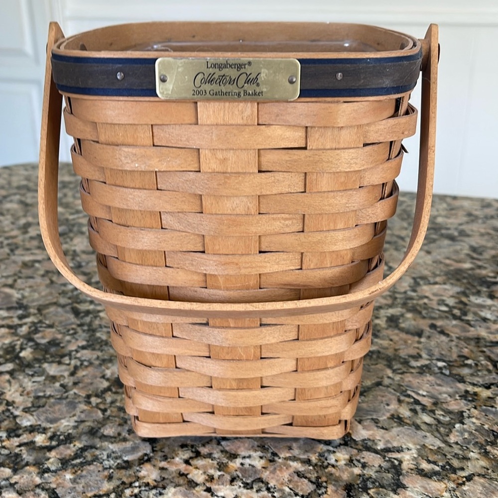 Longaberger Collectors Club 2003 Gathering Basket